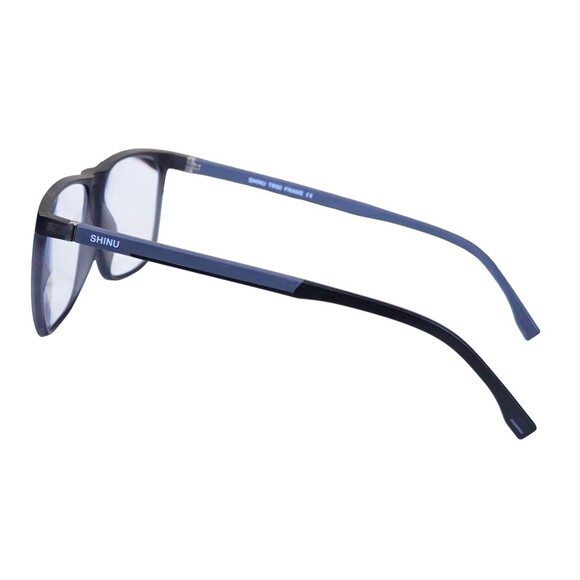 Shinu unisex TR90 SH078 C5 Gray 52x17x140 Eyeglasses Used Cond FRAMES ONLY!! - Picture 5 of 16